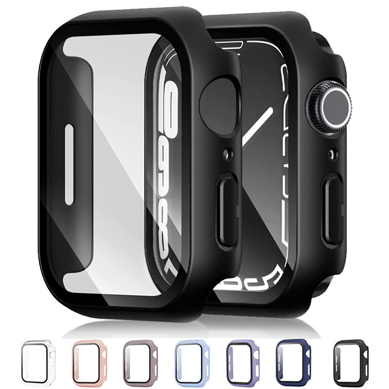 Apple Smartwatch Accessories - Glazen + Hoes Voor Apple Watch