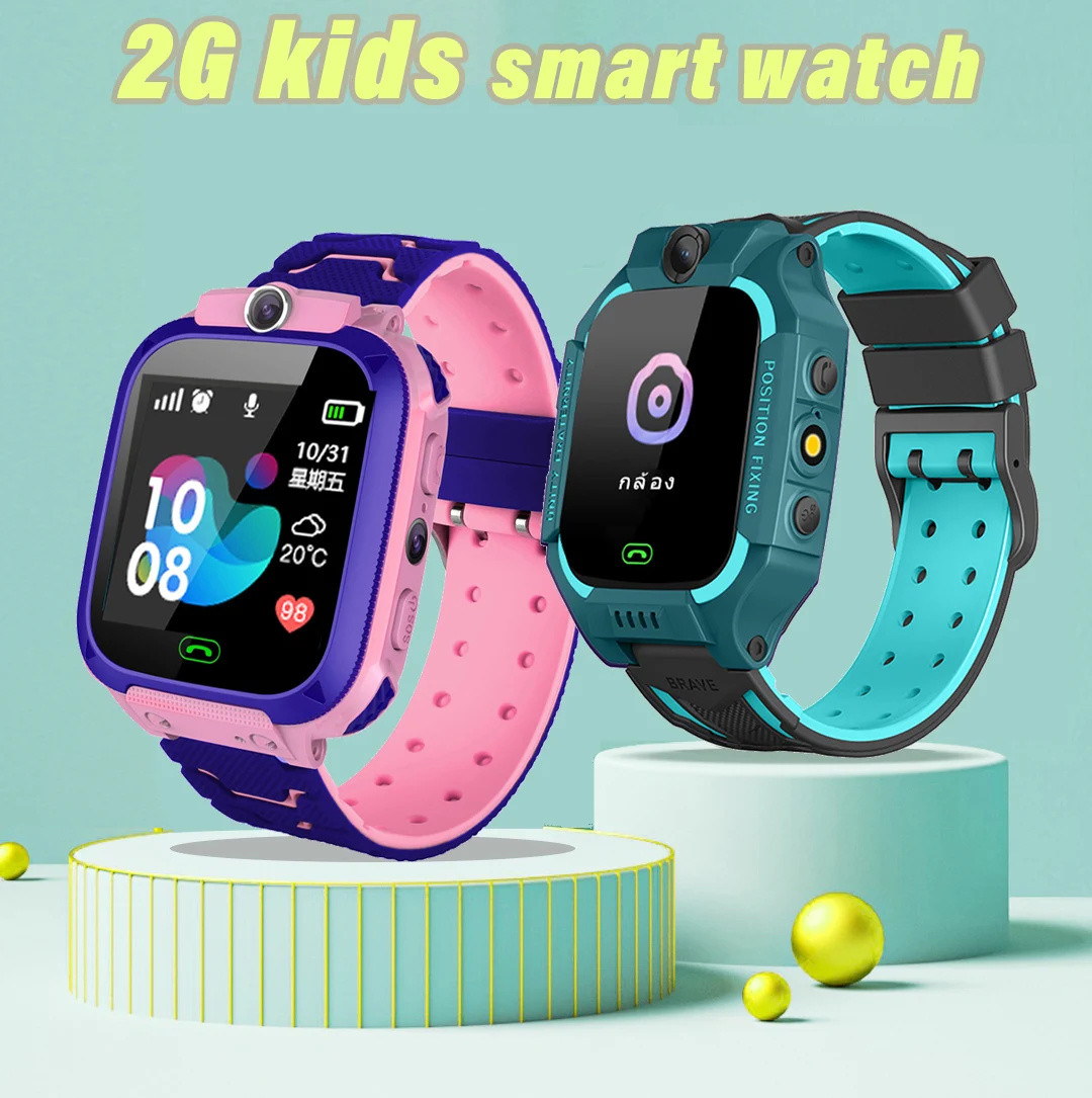 Smartwatch Touch - Q12 Smart Watch voor kinderen 2G