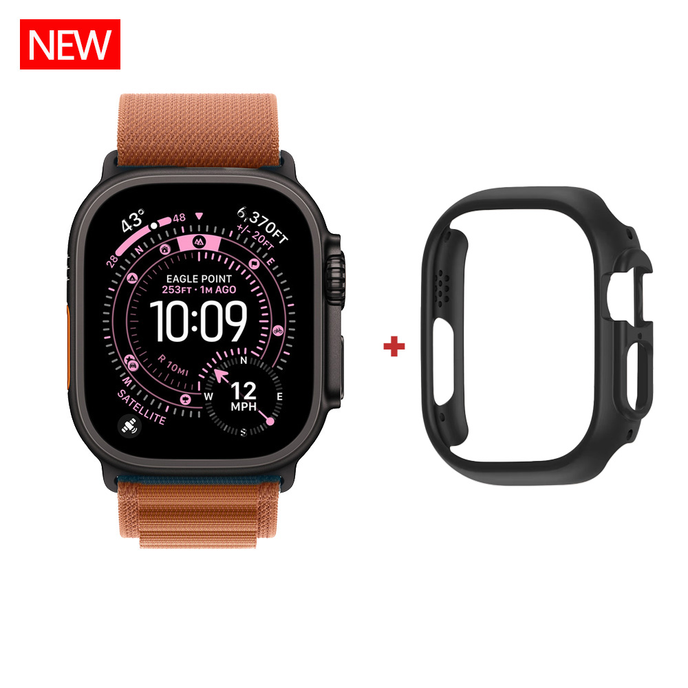 Smartwatch Watch Accessories For Women - Beschermhoes voor Apple Watch Ultra 4