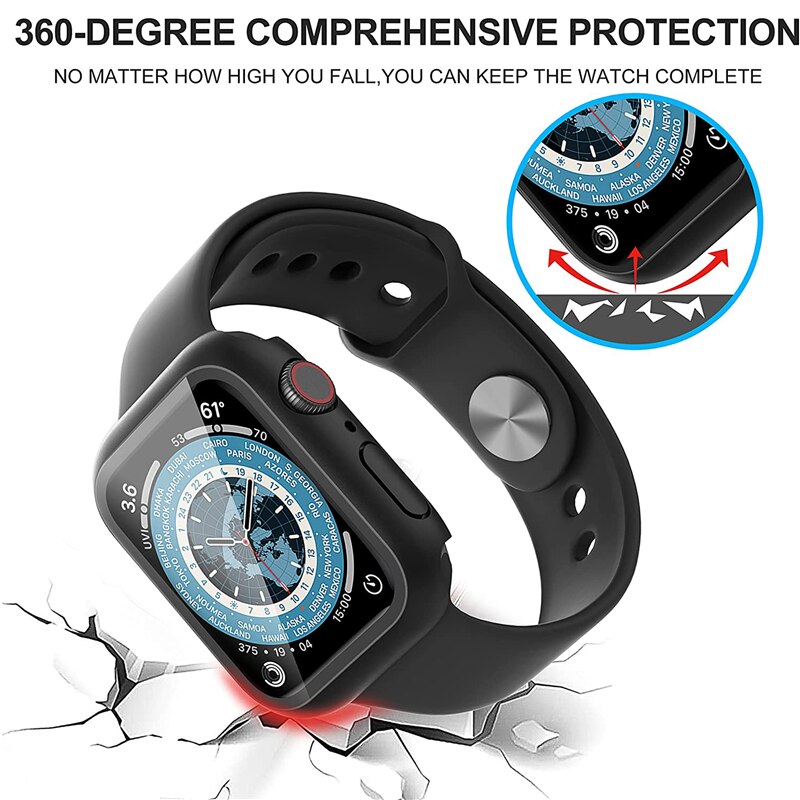 Glazen + Hoes Voor Apple Watch - Apple Smartwatch Accessories recensie en prijs
