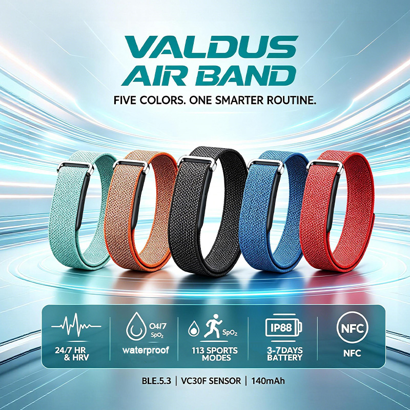 VALDUS Air Band Smart Bracelet - Android Smartwatch Accessories recensie en prijs