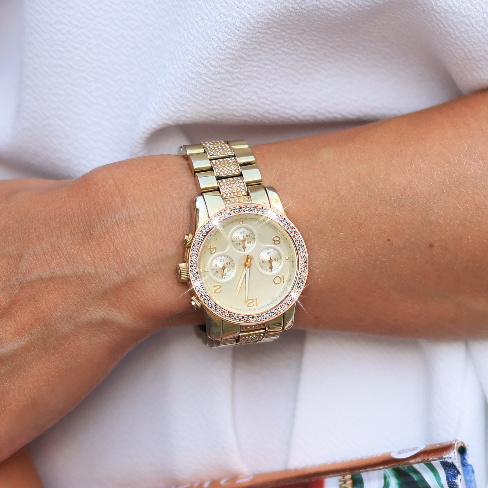 Horlogekast met strasssteentje - Smartwatch Case recensie en prijs