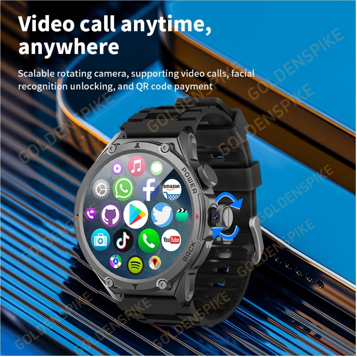 5G LTE 256GB Smartwatch WIFI S - Smartwatch Store recensie en prijs